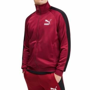 PUMA ICONIC T7 TRACK JACKET RHUBARB